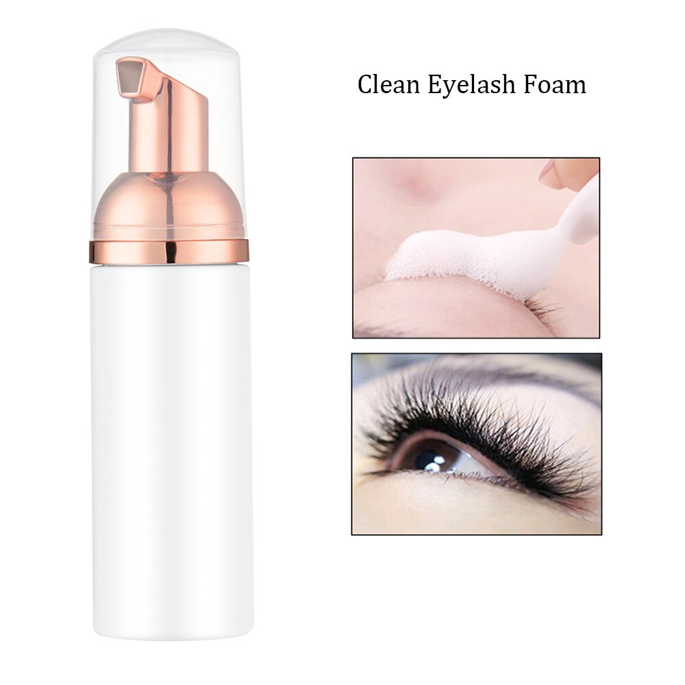 50 Bottles Lashes Cleaner Bubble Shampooing For Eyelash Extension Care Grafting Fruit Scen Lashes Shampoo
